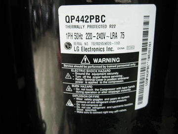 주문 냉장계에서 사용되는 Qp407PAA QK145H QK134J AC 회전하는 압축기 online manufacture