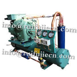주문 수평선상 냉장고 응축기 알려지지 않은 3-40HP 세미 밀폐형응축유닛 online manufacture