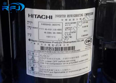 주문 R410를 가진 높게 회전하는 냉각하는 히타치 ac 압축기 E405DHD-38D2YG online manufacture