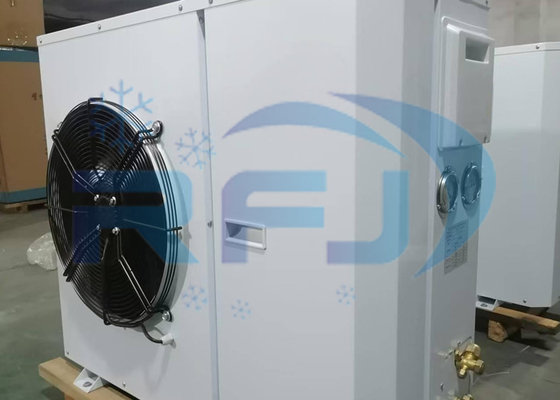 주문 단일 팬 박스 단위 중고 온도 냉각 응축 단위 R404A R22 online manufacture