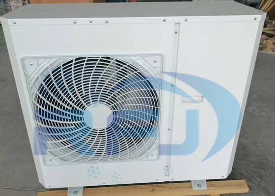 주문 플라스틱 껍질 팬 유닛 중고 온도 냉각 응축 유닛 R404A R22 online manufacture