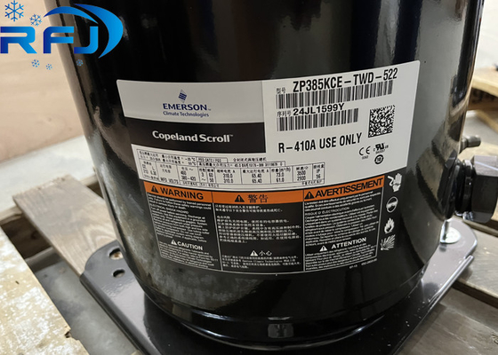 주문 ZP385KCE-TWD-522 스크롤 냉각 압축기 R410A 380-420/460V-3PH-50/60Hz online manufacture
