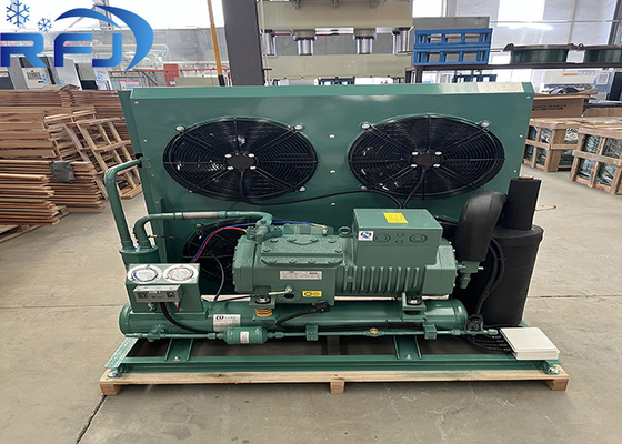 주문 2HP 반허메틱 저온 냉각 시스템용 공기 냉각 콘덴싱 장치 online manufacture