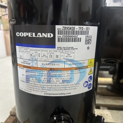 주문 ZB95KQE-TFD-551 코플랜드 스크롤 13HP 오리지널 냉각 압축기 online manufacture
