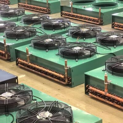 주문 FNH4-150 평면 공업 콘덴서 공기 냉각기 online manufacture