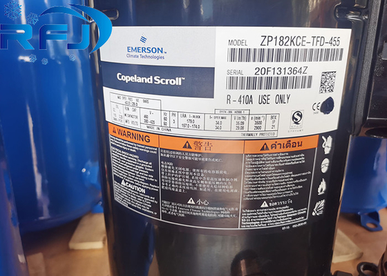 HVAC 기업을 위한 ZP182KCE-TFD-455 Copeland 일폭 압축기