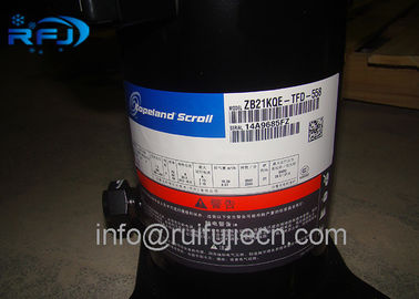 ZB21KQE-TFD-524 저잡음 Copeland 일폭 압축기 3HP 380V/50Hz R404A