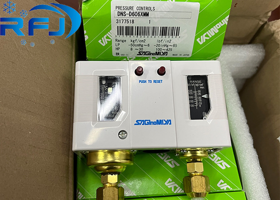 사기노미야 DNS-D606XMM 듀얼 압력 컨트롤 R22 R134a R404a R407C에 이상적입니다.