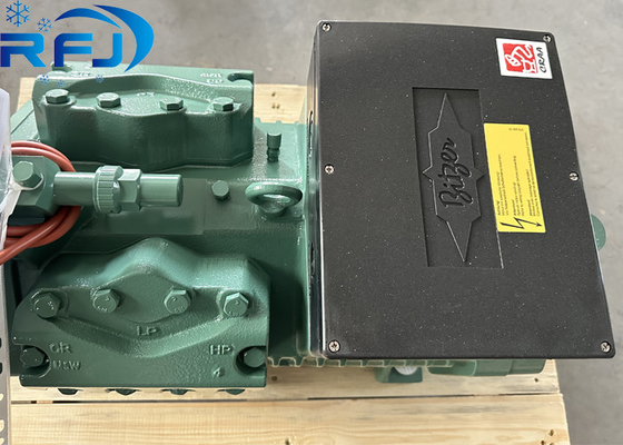 4PES-12Y-40P 반 герметический 피스톤 압축기 12HP 400V 50Hz 녹색 냉장 (4PCS-10.2)