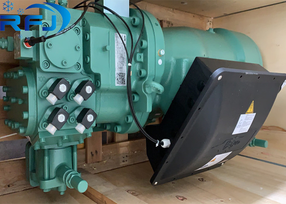 HSN8591-180 180HP R134A 나사 냉각 저온 반 헤르메틱 압축기 400-460V 50Hz/60Hz