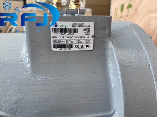 카를라일 06NA2300S5EC-A00 스크루 압축기 냉각제 R134a 볼트 342-450V