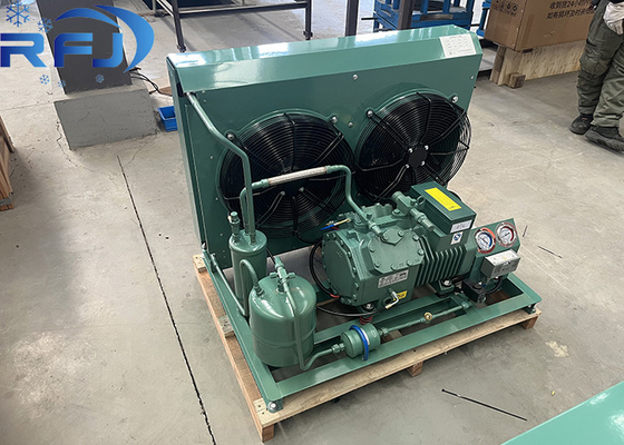 220-240V/1PH/50Hz 전압 2HP 반 닫힌 상업 냉각용 저 온도 공기 냉각 콘덴싱 장치