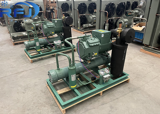 8HP 중간 및 고 온도 물 반 폐쇄 냉장기 6642-31401W 콘덴서 냉장 용량