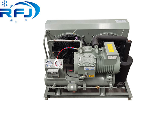 내구성 3-5HP 낮은 온도 산업 냉각용 개방 반 폐쇄 공기 냉각 콘덴서 단위