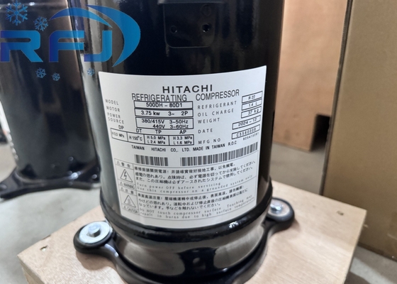 500DH-80D1 히타치 스크롤 압축기 5HP 전력 냉각기 R22