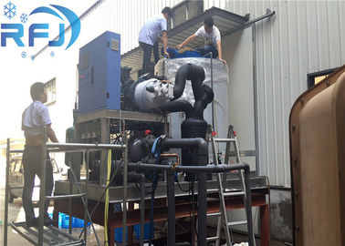 14kw 기계, 명확한 얼음 구획 제작자 기계 380V/50Hz를 만드는 산업 얼음 구획