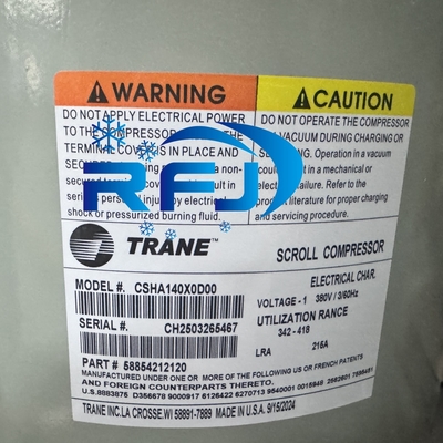 CSHA140X0D00 Trane 탄뎀형 압축기 380V-3상-60Hz