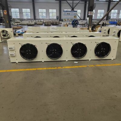 대형 냉동 식품 가공 냉장 창고용 RFJ 내마모성 자동 배수 29.8kW DD160 증발기