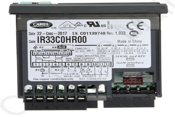 8A CCC 온도 습도 제어기 카럴 IR33C0HR00